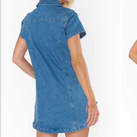 Show Me Your MuMu Prescott Denim Dress - Picture 3 of 7